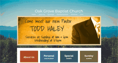 Desktop Screenshot of ogbchurch.org
