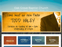 Tablet Screenshot of ogbchurch.org